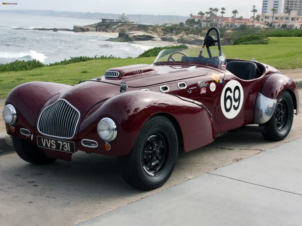 Sidney Allard - photo of 1952 Allard K2