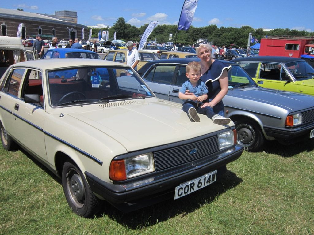 Cory the Morris Ital at British Motor Museum Show