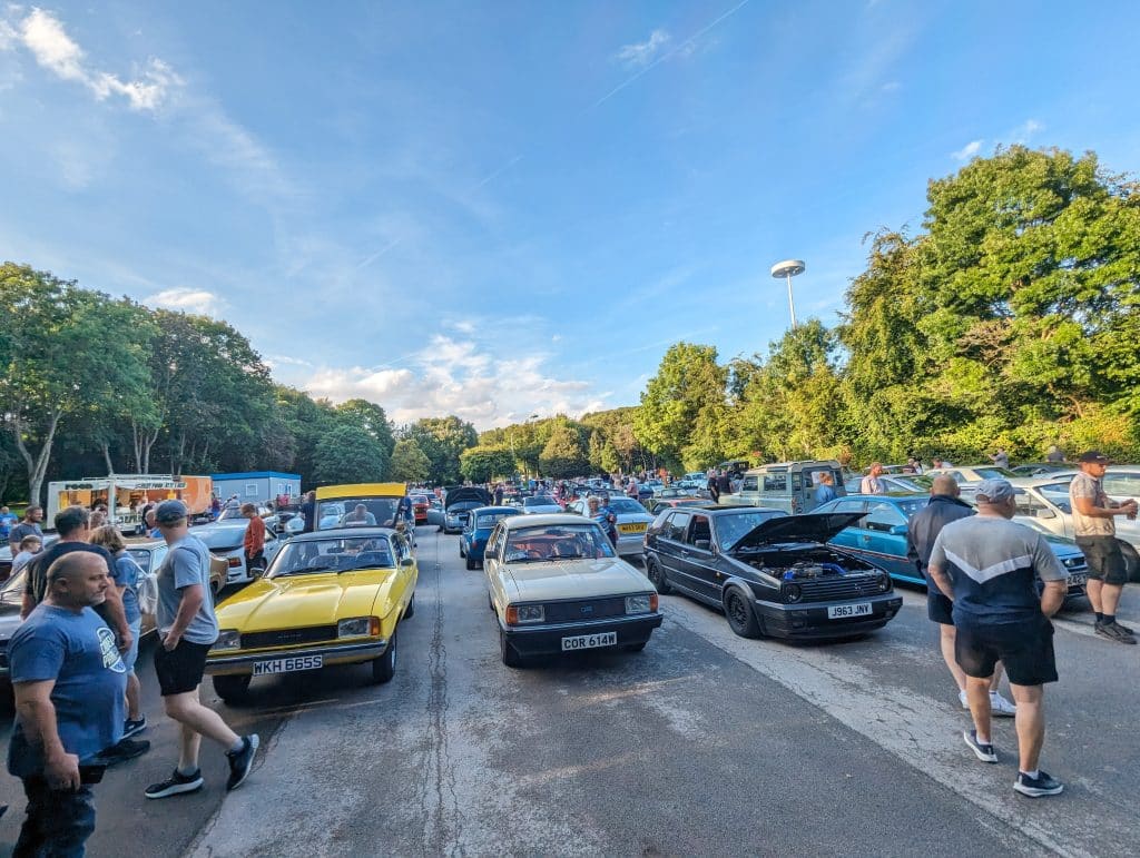 Morris Ital at classic car show