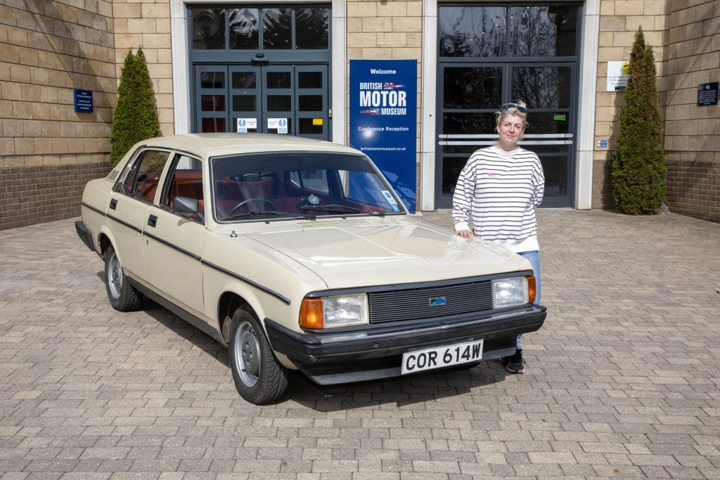 Cory the Morris Ital at the British Motor Museum